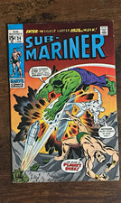 Marvel Sub-Mariner #34 Bronze Age Stan Lee Roy Thomas Hulk Silver Surfer picture
