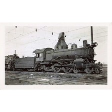 PRR Pennsylvania Railroad 4-4-2 #1766 Steam Locomotive Wilmington DE 1948 Photo picture