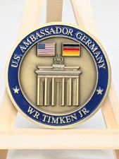 William R Timken Jr US Ambassador Germany Challenge Coin Berlin Department State picture