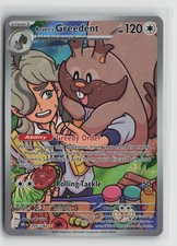 Arven's Greedent - Illustration Rare Holo DRI 205/182 NM picture