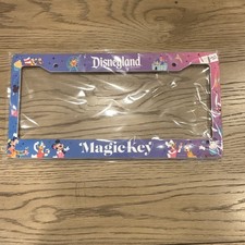 Disneyland Magic Key License Plate Frame NEW Exclusive 2026 Magic Key Item picture