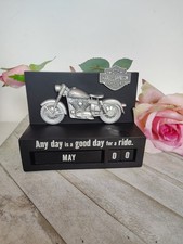 Harley Davidson Perpetual Desk Calendar 