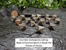 Rare Vintage Antique Civil War Relic Confederate Cavalry Caltrop Horse Crippler picture