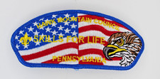 Hawk Mountain Council Skills For Life Shoulder Patch Boy Scouts of America BSA picture