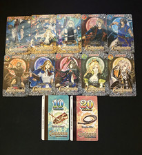 Konami Castlevania Marble of Souls Cards Round1 Arcade Set of 12 picture