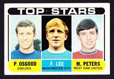 A&BC FOOTBALLERS (FOOTBALL FACTS 65-117) 1969 Unmarked Checklist (5 Lines) *Exc* picture