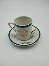 Norcrest Fine China Hoosier State Indiana Hand Crafted In Japan  picture