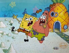 Nickelodeon SPONGEBOB SQUAREPANTS Animation Art Sericel Cel Patrick picture