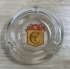 Vintage Round Glass Ashtray - The Club - Beverly Hills California - Nightclub picture