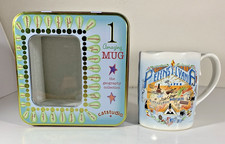 Catstudio Pennsylvania Geography Coffee Mug Tea Cup With Tin Box New 2011 picture