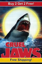 Cruel Jaws 1995-01 11x17 Movie TV Show Poster Buy 2 Get 2 Free  picture