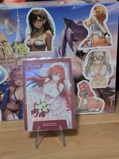 Rias Waifu Otaku Box Card  New  SEE DESCRIPTION  picture