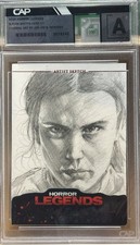 2026 Horror Legends Eleven Stranger Things 1/1 Sketch Card by Jun Joe Monares picture