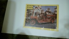 VINTAGE FIREFIGHTER DISNEY JIGSAW PUZZLE - SEALED IN PLASTIC picture