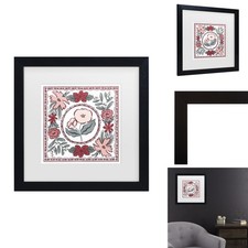 Trademark Fine Art Christmas Reverie II 16x16 Matted Frame WAP34115-B1616MF picture