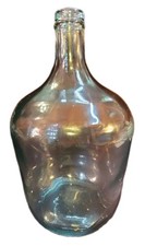 Vintage Vidrios San Miguel DemiJohn 100% Recycled Lt Blue Gallon Jug picture