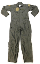 Flight Suit Flyers Coveralls 38 Short Green 1590 Summer USAF Army USN FR Uniform picture
