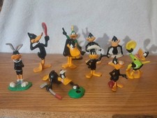 Vintage Lot 10 Applause Warner Brothers Daffy Duck  PVC Figures picture