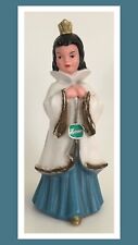 Vtg Heissner Snow White Plastic Figurine #931 West Germany - Original Hang Tag picture