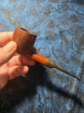 Vintage Savinelli 124 Straight Grain Smooth Billiard Estate Pipe picture