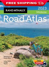 Rand Mcnally USA Road Atlas 2023 BEST Large Scale Travel Maps USA Midsize NEW picture