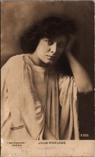 Julia Marlowe Rotograph Postcard Sands & Brady Providence R.I. Actress B955 picture