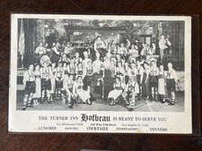Turner Inn Hofbrau Los Angeles CA 1955 Posted Advertising Postcard picture
