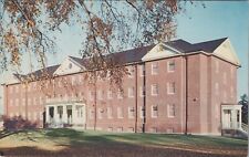 New Women's Dormitory Bates College Lewiston Maine Bldg Chrome Vintage Post Card picture