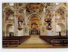 Postcard Interior Kloster Einsiedeln Switzerland picture