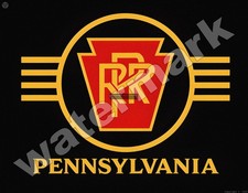 Pennsylvania Railroad Emblem Metal Sign 3 Sizes to Choose From picture