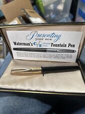 VTG.  WATERMAN FOUNTAIN PEN 14K , box and inst.  Made in Canada picture