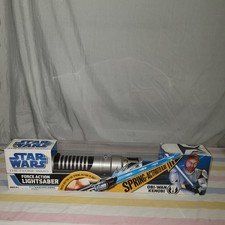 RARE STAR WARS COLLECTION OBI-WAN KENOBI FORCE ACTION LIGHTSABER BRAND NEW picture