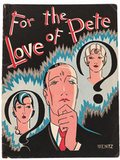 1928 For the Love of Pete University of Michigan Junior Girls Play Art Deco picture