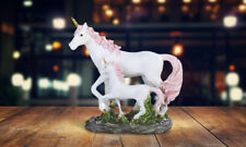 Unicorn Family Pink Hair Unicorn w/ Baby Unicorn Statue 6
