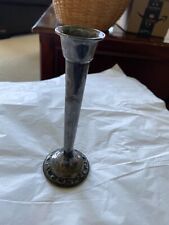 Vtg Gorham EP Silverplate Trumpet Bud Vase 6 1/2”T Weighted Base No Dents picture