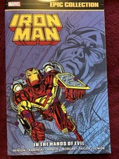 Iron Man Epic Collection #20 - IN THE HANDS OF EVIL (Marvel Comics 2021) picture