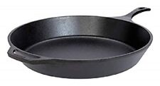 Lodge L14SK3 Cooking Pan, 15 Inch Pre Seasoned Cast Iron Non Stick Skillet - New picture