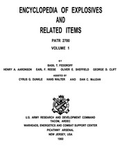 7,983 Page ENCYCLOPEDIA OF EXPLOSIVES & RELATED ITEMS 1-10 Combined Manual on CD picture