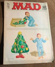 MAD MAGAZINE NO. 172 JANUARY 1975 INFLATABLE CHRISTMAS TREE ALFRED E. NEUMAN V.G picture