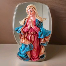 The Vatican Library 'Mary' Porcelain Figurine Christmas Collection Vtg. /USA picture