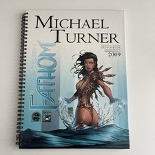 MICHAEL TURNER ~ FATHOM SKETCHBOOK ~ SDCC 2009 LTD 250 RARE picture