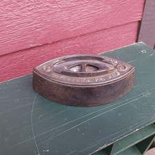 Cast Iron Sad Iron Colebrookdale #2  Pottstown PA USA No Handle, Door Stop? picture