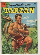 1955 Tarzan #67 Dell  Comic Book The Wrestlers of Baronga picture
