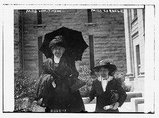 Photo:Mrs. Wm. Thaw Miss Carnegie 1900s Women with Umbrella picture