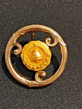 Vintage set of Bell Telephone service pins. All marked 1/10 10k gold picture