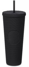 Disneyland Starbucks 2021 Black Matte Studded Venti Tumbler - 24 oz picture