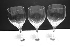 Schott-Zwiesel Can Can Wine Glass Feather- Like Cut Lot of 3 EUC picture