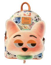 Disney Loungefly Zootopia 2, Nick Wilde Cotton Candy Mini Backpack - New picture