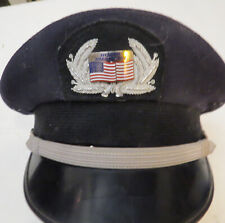 Vintage Military/Intelligce Charter North American Airlines Pilot Hat picture