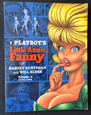 Playboy's Little Annie Fanny Vol 2 1970-1988 Hardcover Kurtzman Elder. Used picture